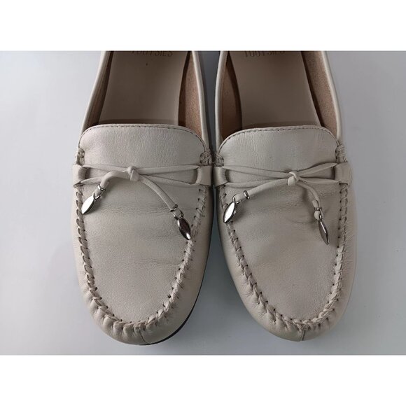 Mootsies Toosies Women’s Shoes Loafers Slip On Flats White Color Size 8 - Picture 3 of 9
